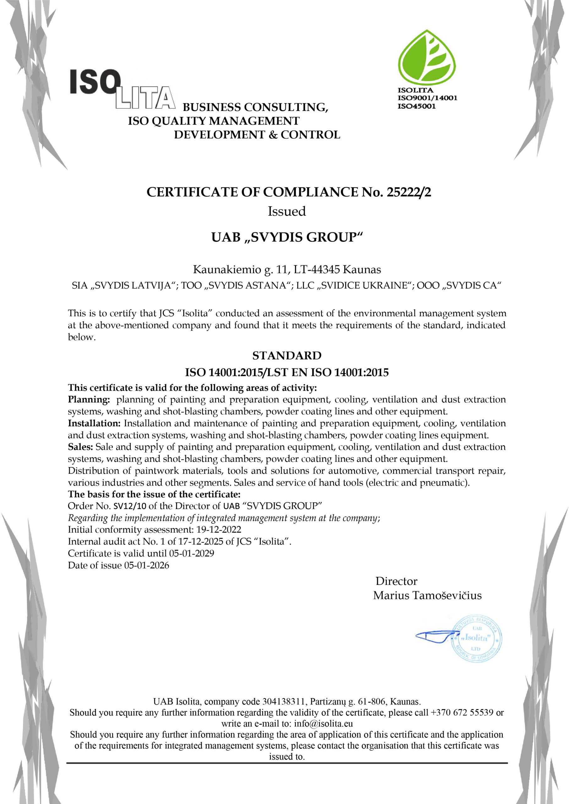 14001 01_AAVS_sertifikatas_su_zenklu_Svydis_EN